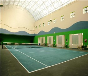 威孚運(yùn)動地板-健身房地板案例01