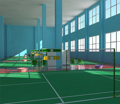 室內(nèi)羽毛球003 室內(nèi)羽毛球003