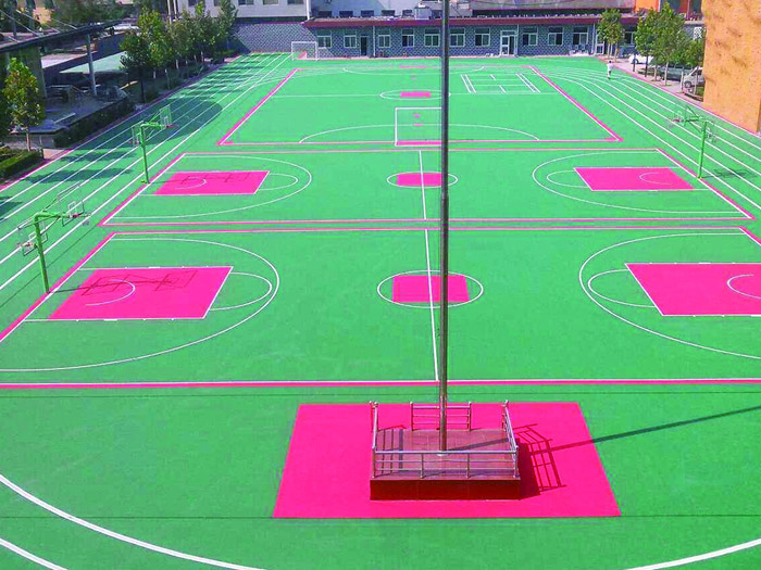 懸浮式運(yùn)動(dòng)地板-籃球場(chǎng)地