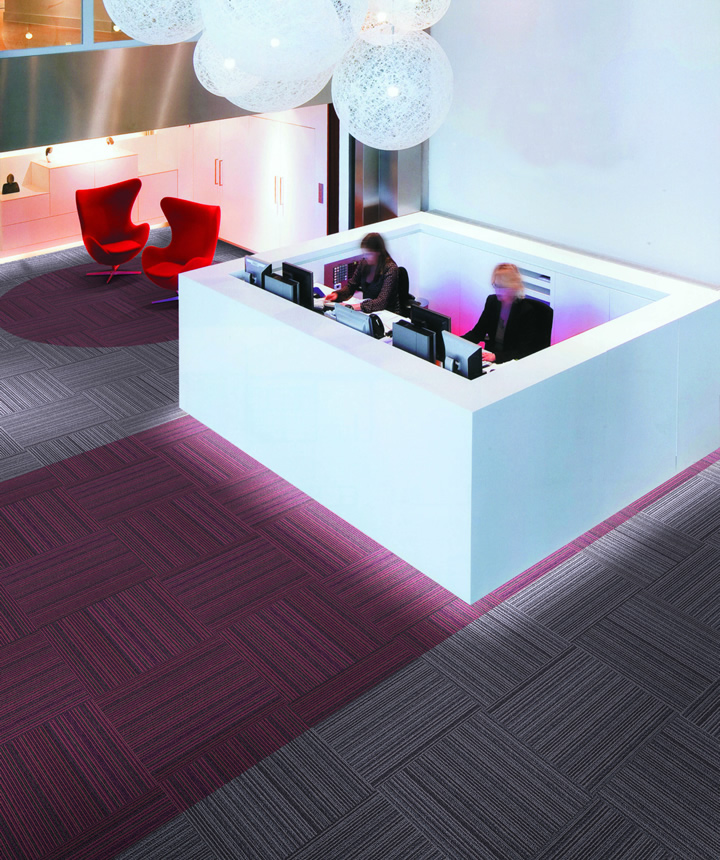 D3000系列方塊地毯，尼龍B1級(jí)阻燃